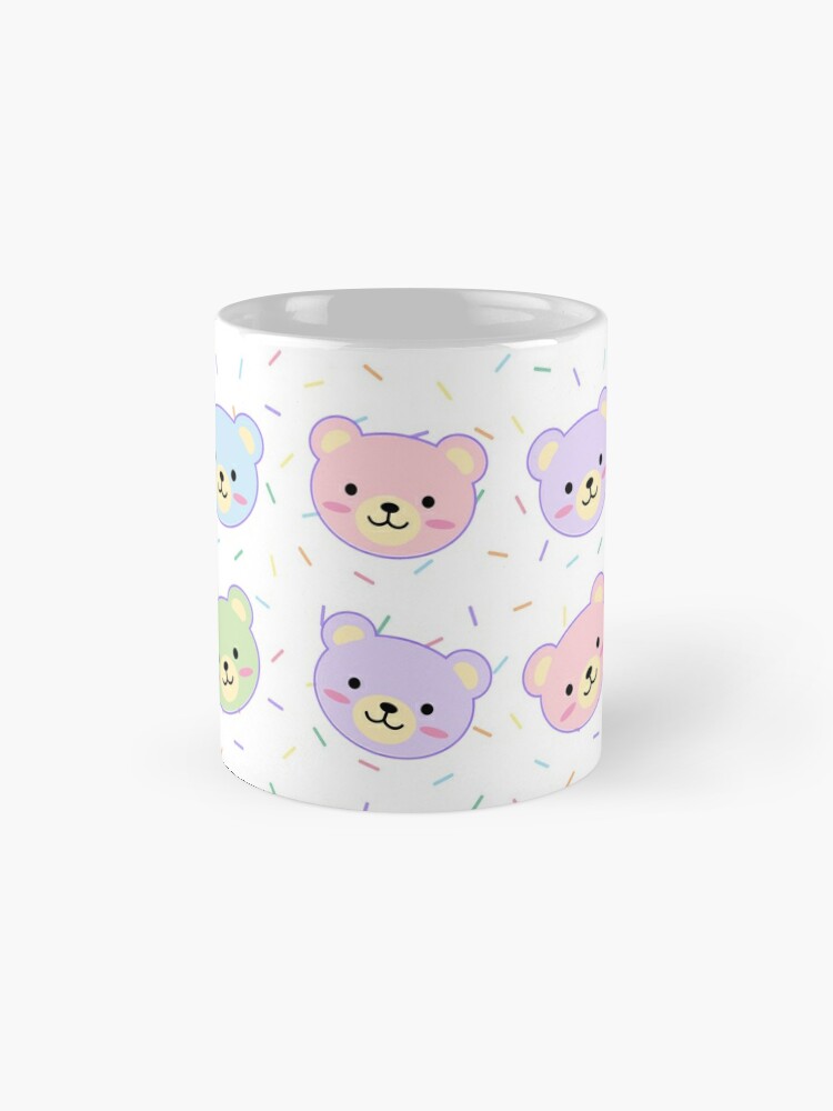 White Flower Pastel Blue Kawaii Cute Cottagecore Aesthetic Coffee Mug for  Sale by candymoondesign