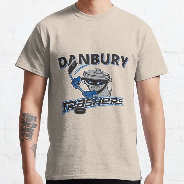  Danbury Trashers - Property of XXL Adult T-Shirt (Small)  Heather Grey : Clothing, Shoes & Jewelry