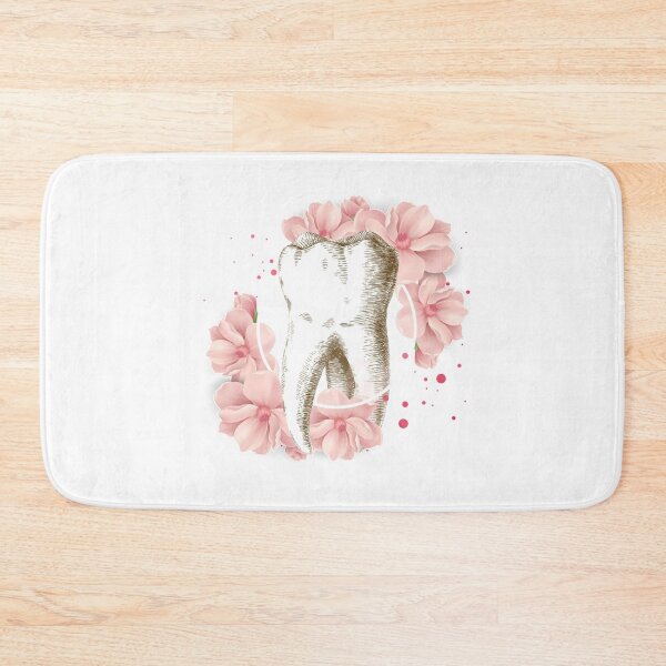 Item preview, Floral framed tooth - Dental designed and sold by guaka-molly.