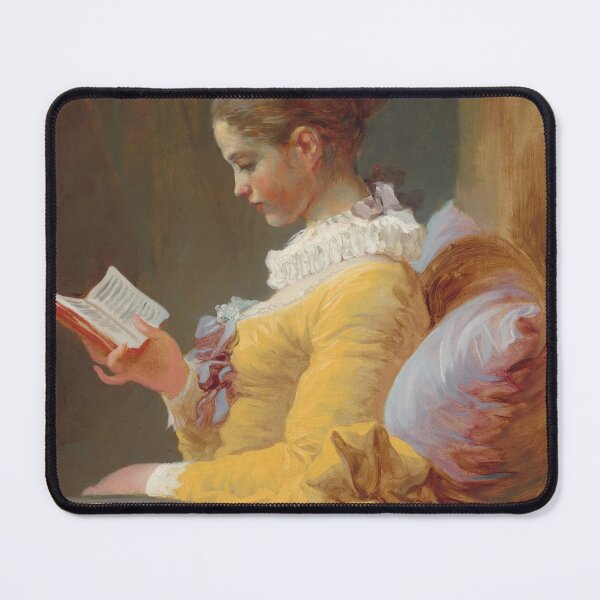 Item preview, Young Girl Reading Painting by Jean-Honoré Fragonard designed and sold by podartist.