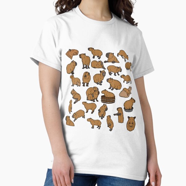 Item preview, Never Enough Capybaras designed and sold by AmberFTVault.