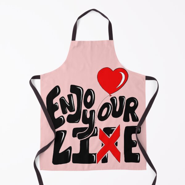 Item preview, Enjoy your Life - Lie Quote with white background designed and sold by SemDesigns1.