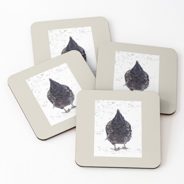 Item preview, Winter chicken  designed and sold by Marju Rose.