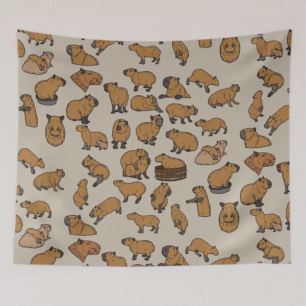 Item preview, Never Enough Capybaras designed and sold by AmberFTVault.
