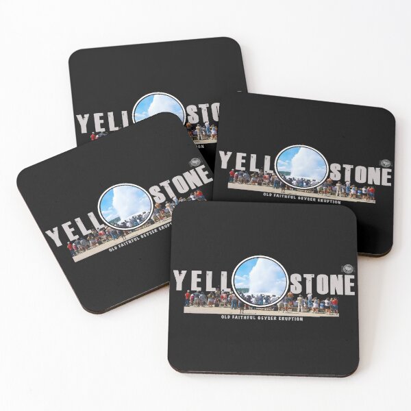 Item preview, Crowd Watching Old Faithful Geyser Erupt, Yellowstone National Park  - geyser designed and sold by SmyrnaBuffalo.