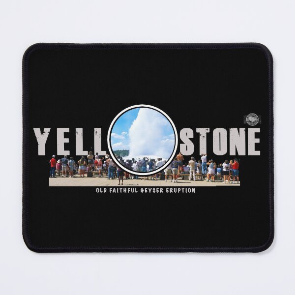 Item preview, Crowd Watching Old Faithful Geyser Erupt, Yellowstone National Park  - geyser designed and sold by SmyrnaBuffalo.