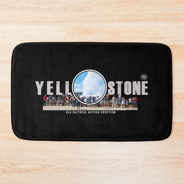 Item preview, Crowd Watching Old Faithful Geyser Erupt, Yellowstone National Park  - geyser designed and sold by SmyrnaBuffalo.