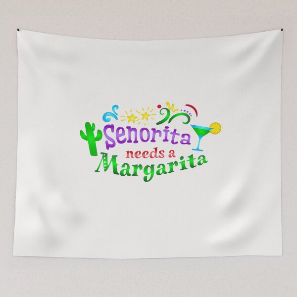 Item preview, Senorita Needs a Margarita designed and sold by Hanna Kovalchuk.