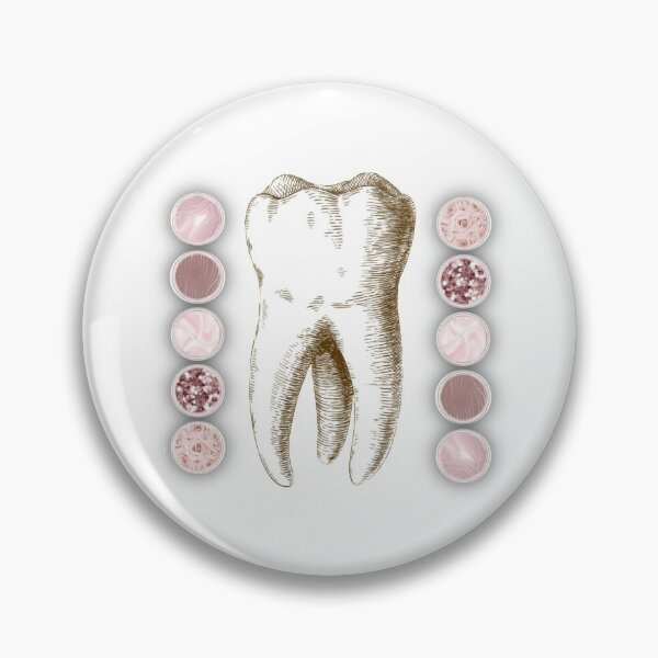 Item preview, Tooth with pink aesthetics - Dental designed and sold by guaka-molly.