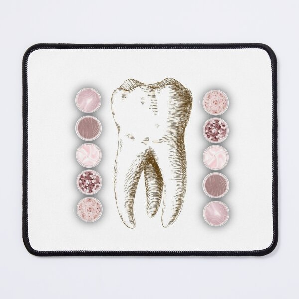 Item preview, Tooth with pink aesthetics - Dental designed and sold by guaka-molly.