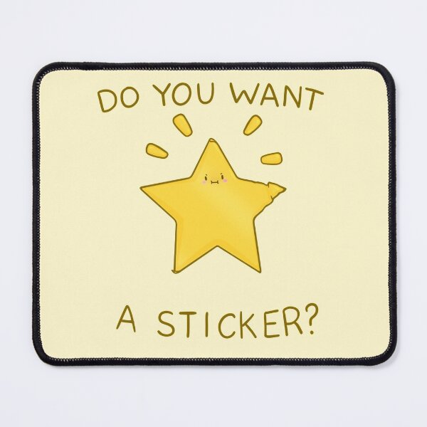 Item preview, Do You Want A Sticker? designed and sold by deliinthesky.