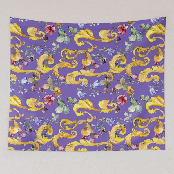 Item preview, Baroque Flower Pattern Design designed and sold by boopsblunt.
