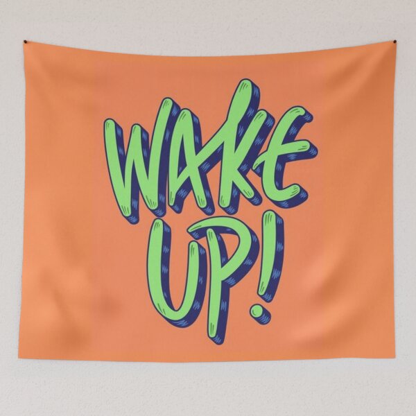 Item preview, wake up designed and sold by Thehecticstore.