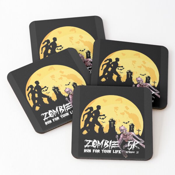 Item preview, Zombie 5K Run For Your Life Halloween Design designed and sold by davestees506.