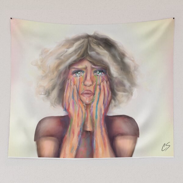 Item preview, Crying in Color designed and sold by Chelsea Sullivan.