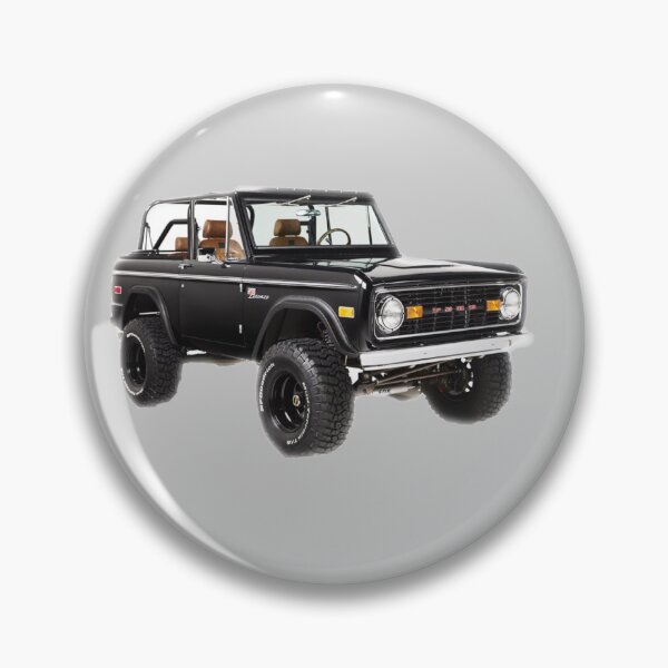 Item preview, Mean Looking Black Ford Bronco designed and sold by Shololo.