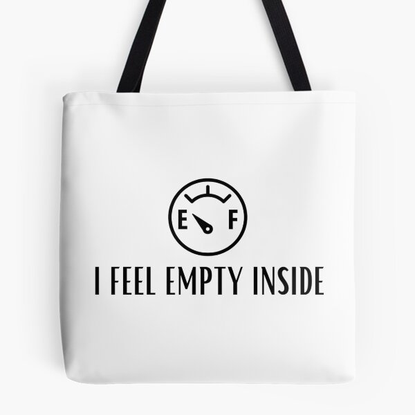 Item preview, I FEEL EMPTY INSIDE DEPRESSION AWARENESS FUEL GAUGE designed and sold by billionairebrnd.