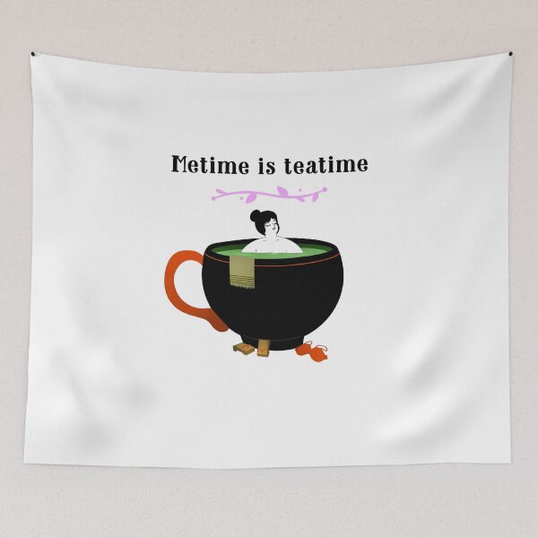 Item preview, Metime is teatime designed and sold by NoelNimmad.