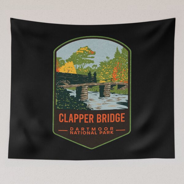 Item preview, Clapper Bridge Dartmoor National Park designed and sold by JordanHolmes.