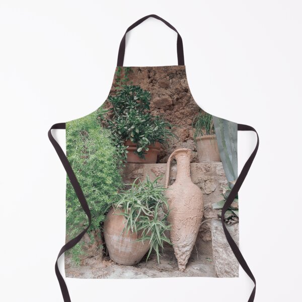 Artikelvorschau, Von der Römerzeit inspirierter Garten hautnah mit Amphore und Agave entworfen und verkauft von mhailittlearts.