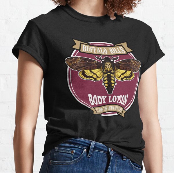 Buffalo Bill's Body Lotion T-Shirt - FiveFingerTees Ladies / Medium / Brown