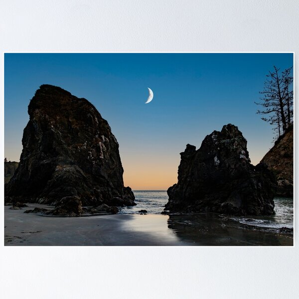 Item preview, Moon over Trinidad, CA designed and sold by jillianbutolphphoto.