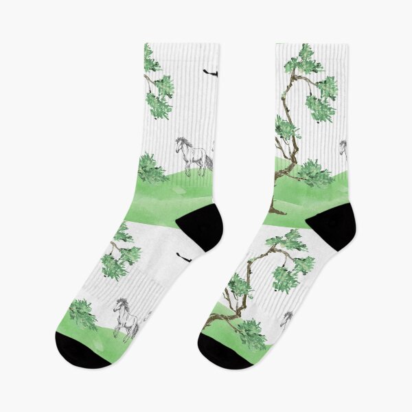 Item preview, Horses on the field designed and sold by BeatyinChaos.
