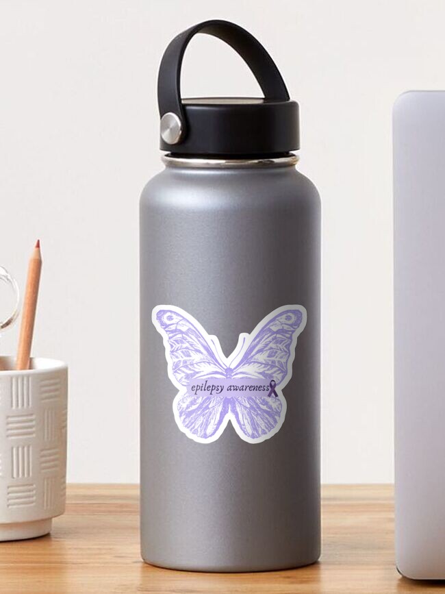 Believe Purple Ribbon Butterfly Coffee Mug - Epilepsy Store - Epilepsy  Awareness Products