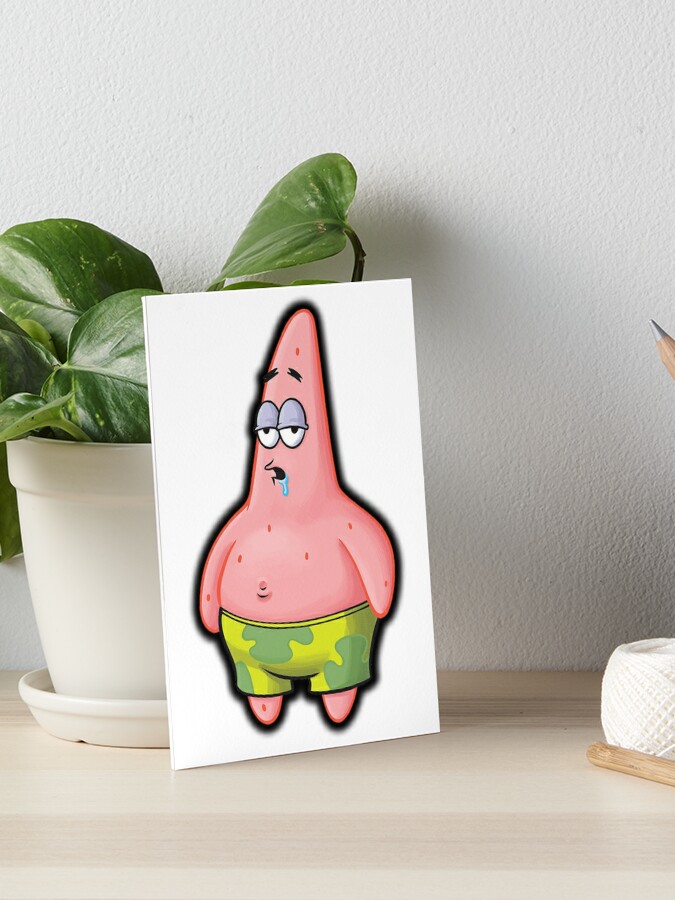 Sad Spongebob Art Board Print for Sale by Julia2Julia