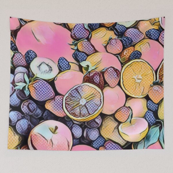 Item preview, Retro Fruit Medley/ International Fruit Day designed and sold by Designs By YL.