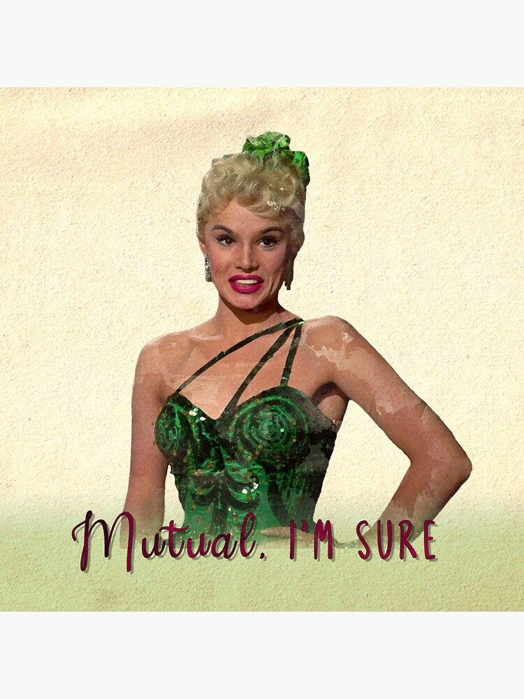 "Mutual, I'm Sure White Christmas" Sticker for Sale by