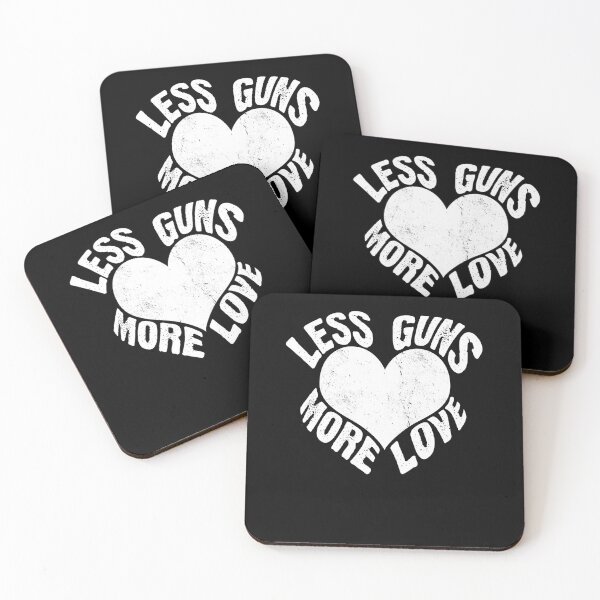 Item preview, Less Guns, More Love designed and sold by Sod0ku.