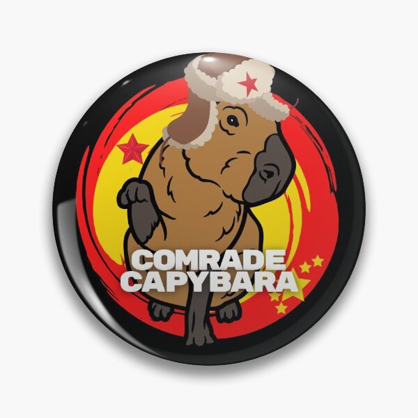 Item preview, Comrade Capybara designed and sold by AmberFTVault.