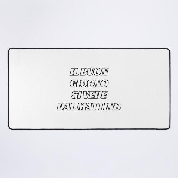 Item preview, Il buon giorno si vede dal mattino - Italian proverbs designed and sold by Silviajones.