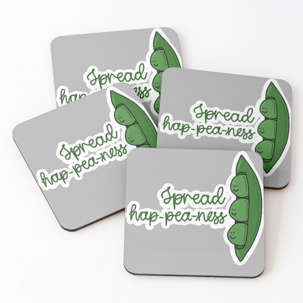 Item preview, Spread hap-pea-ness designed and sold by Ktcreate.
