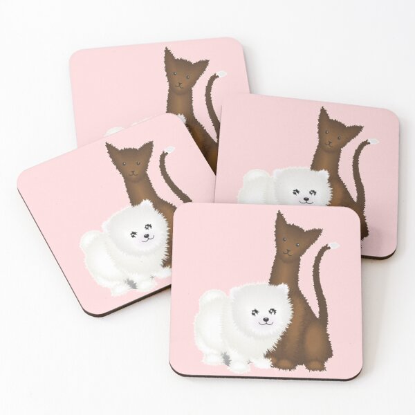 Item preview, dog and cat friends designed and sold by firminoo.