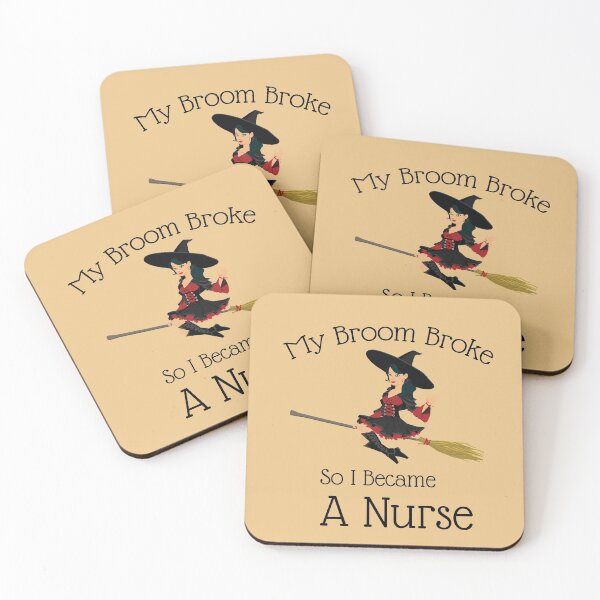 Item preview, My Broom Broke So I Became A Nurse designed and sold by amrmab.