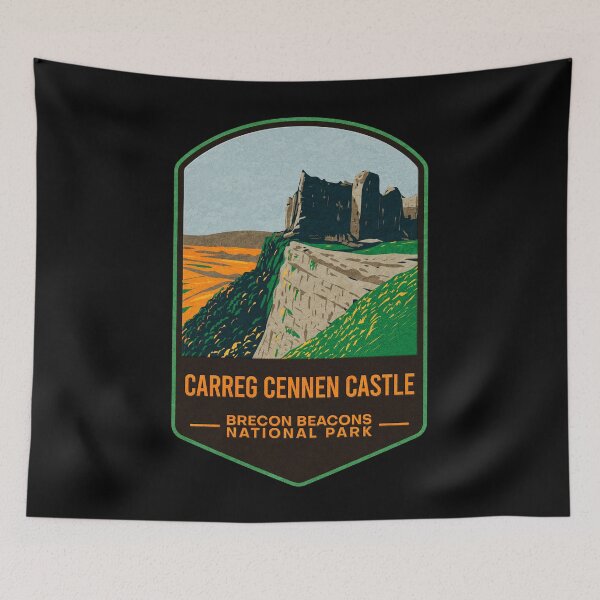 Item preview, Carreg Cennen Castle Brecon Beacons National Park designed and sold by JordanHolmes.