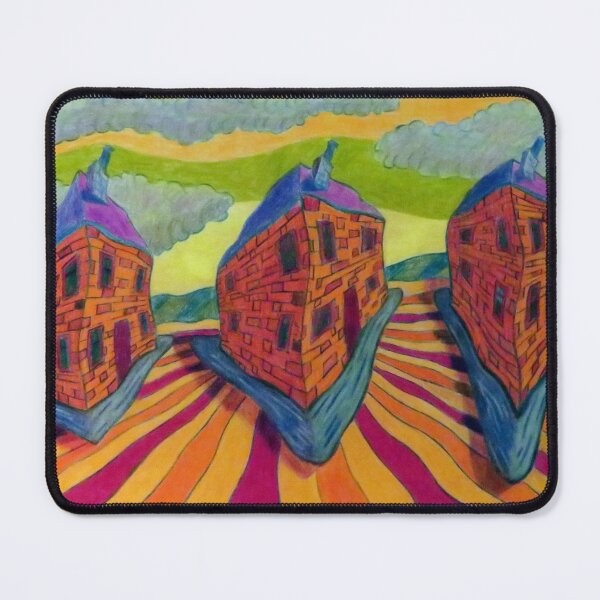 Item preview, 585 - HOUSE BOATS - DAVE EDWARDS - COLOURED PENCILS - 2021 designed and sold by BLYTHART.