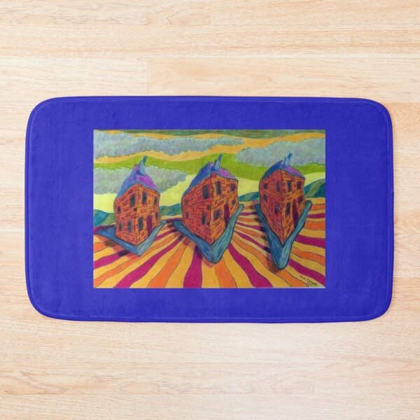 Item preview, 585 - HOUSE BOATS - DAVE EDWARDS - COLOURED PENCILS - 2021 designed and sold by BLYTHART.