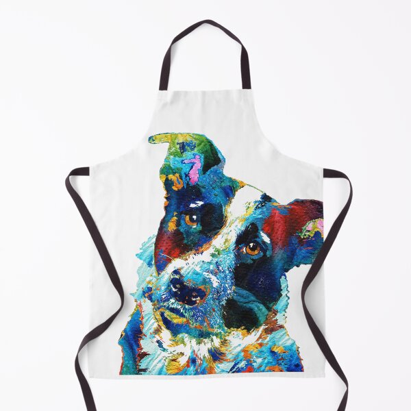 Item preview, Colorful Dog Art - Irresistible - By Sharon Cummings designed and sold by Sharon Cummings Art.