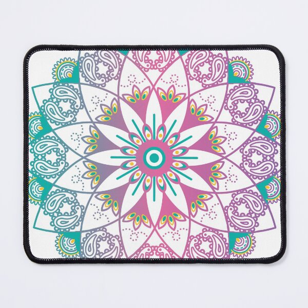 Item preview, Mandala floral pattern designed and sold by TheArtDesk.