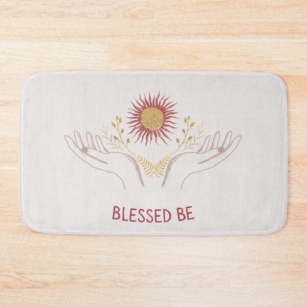 Item preview, Blessed Be - A Message from a Witch designed and sold by ThreeHaresMedia.