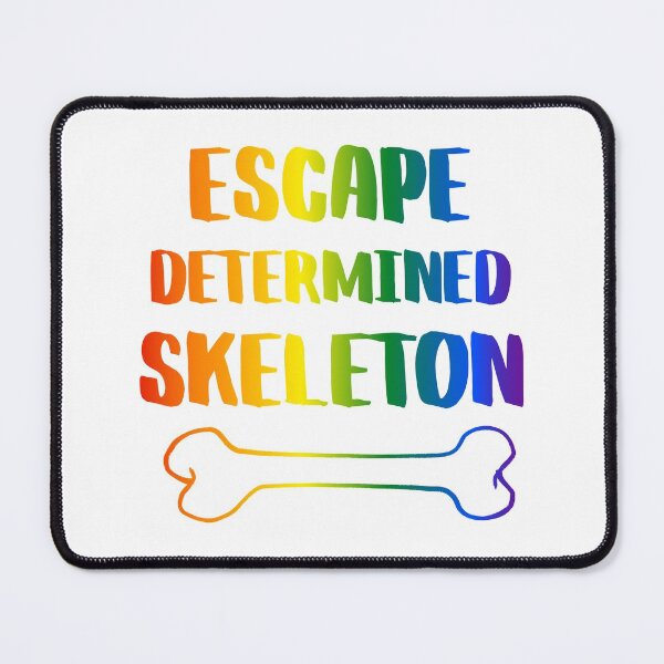 Item preview, Escape Determined Skeleton Redux Rainbow designed and sold by GoldenMagpie.