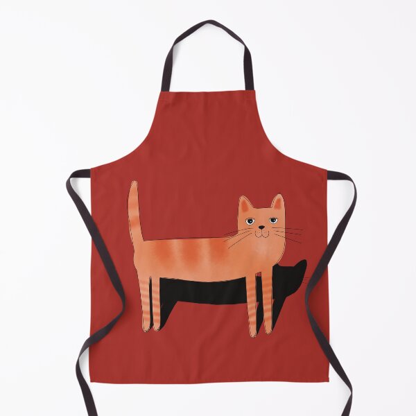 Item preview, Whimsical ginger cat with shadow designed and sold by marina63.