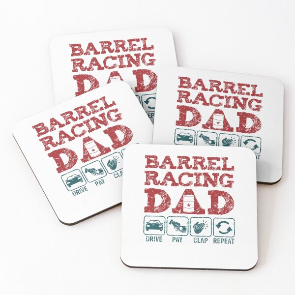 Item preview, Funny Barrel Racing Dad Drive Clap Pay Repeat designed and sold by jaygo.