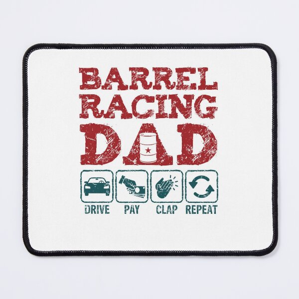 Item preview, Funny Barrel Racing Dad Drive Clap Pay Repeat designed and sold by jaygo.