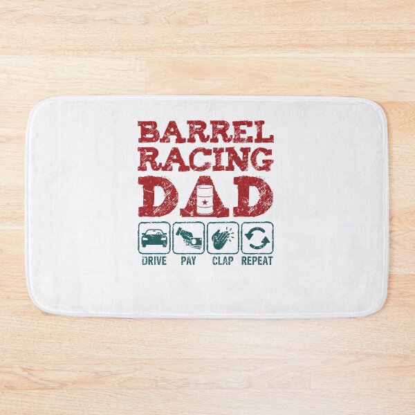 Item preview, Funny Barrel Racing Dad Drive Clap Pay Repeat designed and sold by jaygo.