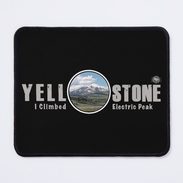 Item preview, I Climbed Electric Peak, Yellowstone National Park - Electric Peak designed and sold by SmyrnaBuffalo.