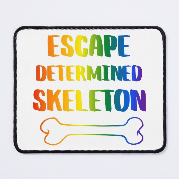 Item preview,  Escape Determined Skeleton Redux Rainbow 2 designed and sold by GoldenMagpie.